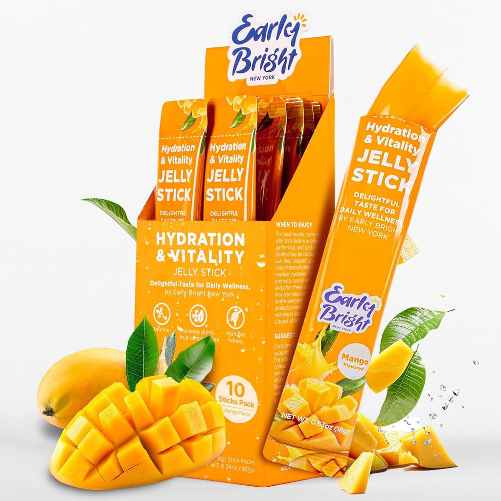Mango-Flavored Hydration & Vitality Jelly Stick – Early Bright New